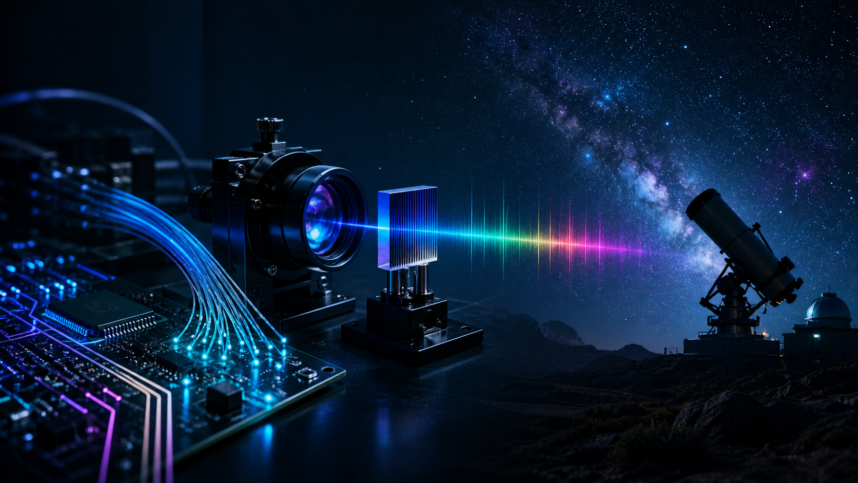 Astrophysics instrumentation bridge hero image