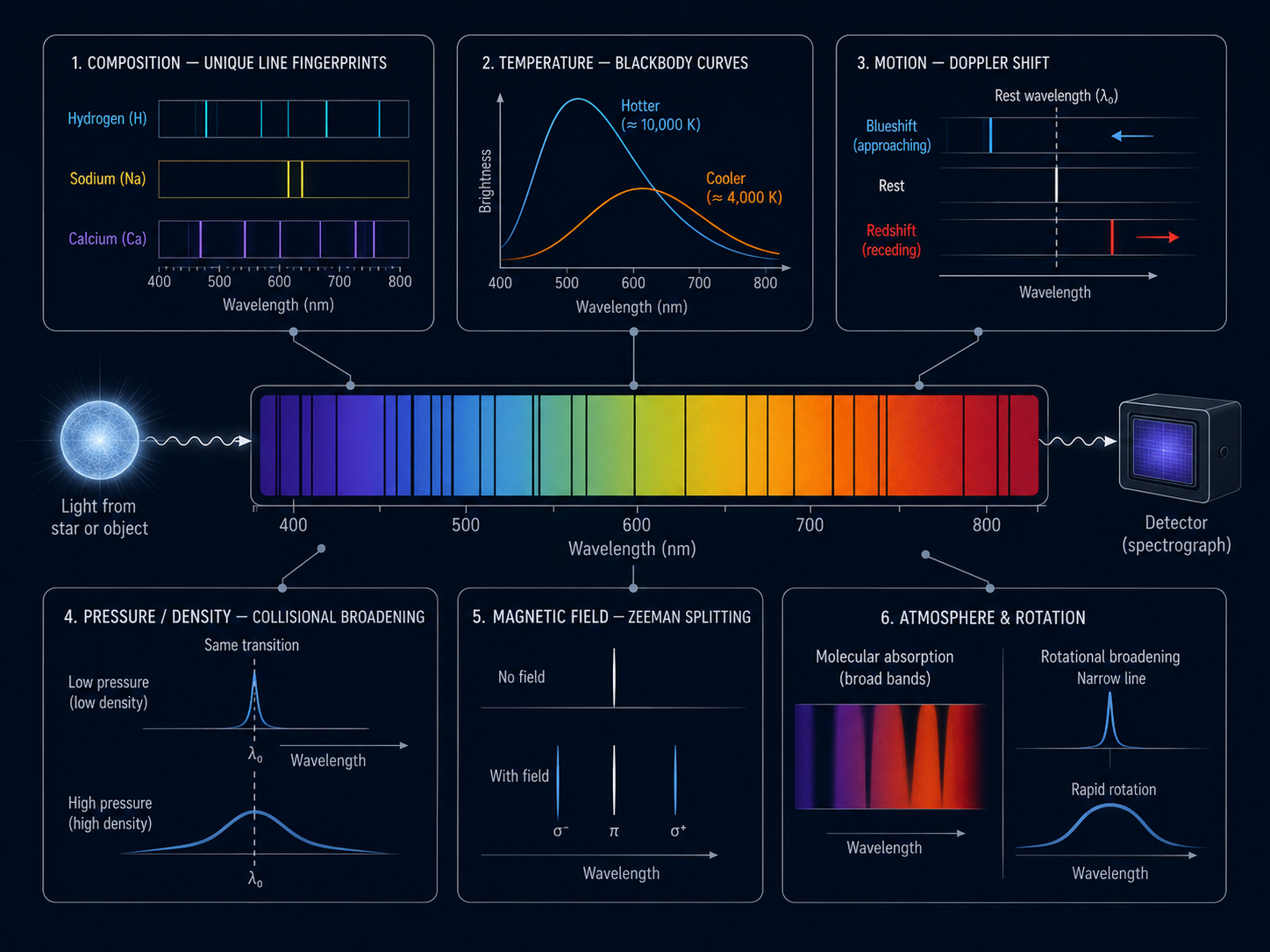 Spectra: How Light Accidentally Becomes a Confession supporting visual