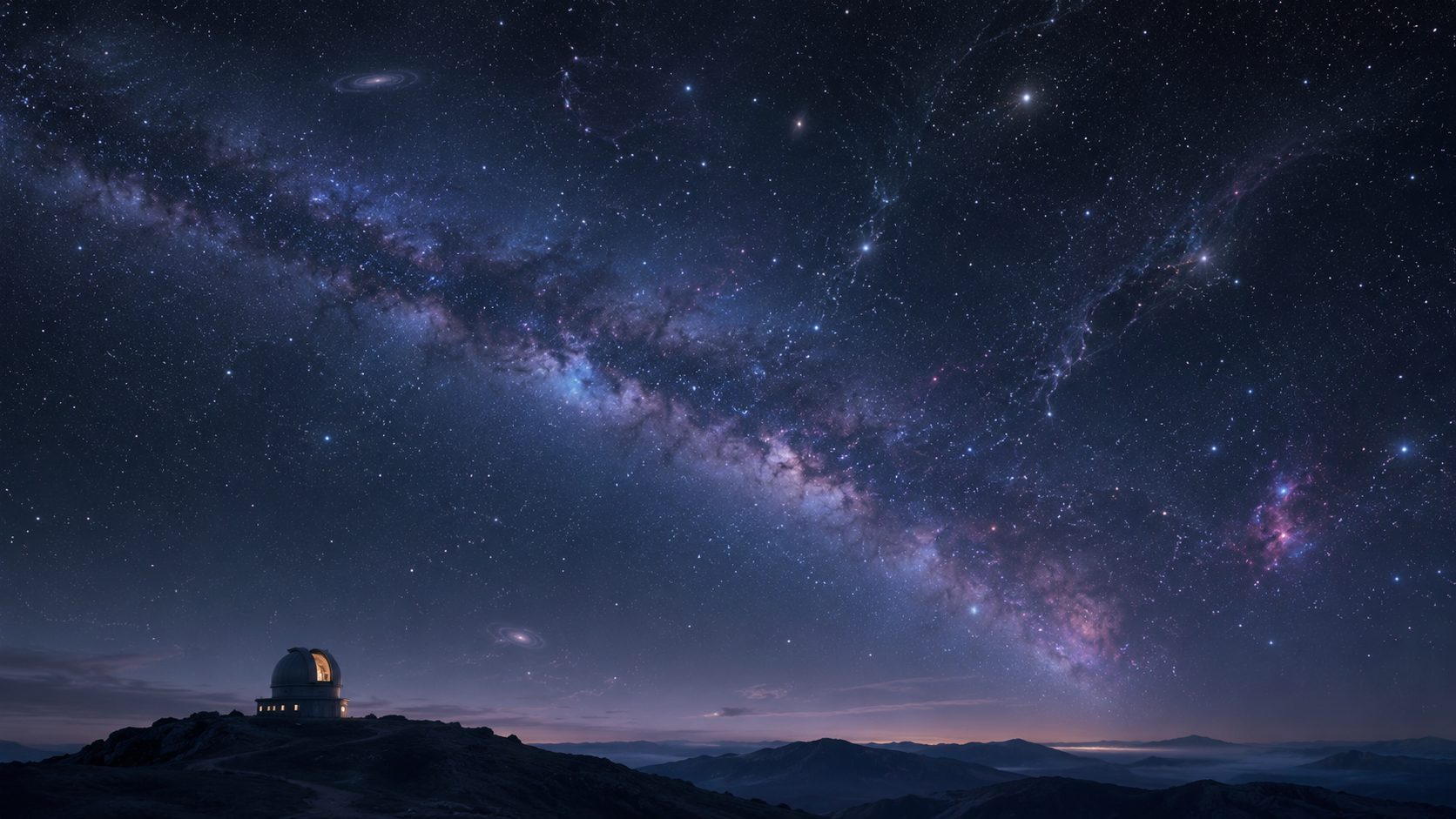 Cosmic loneliness illustration