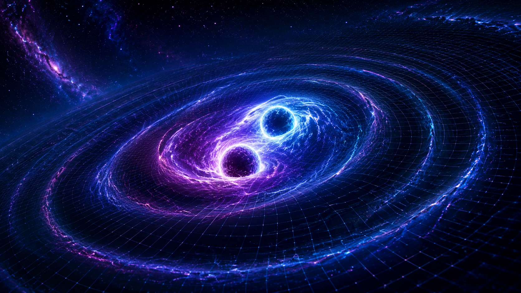 Conceptual illustration of gravitational waves