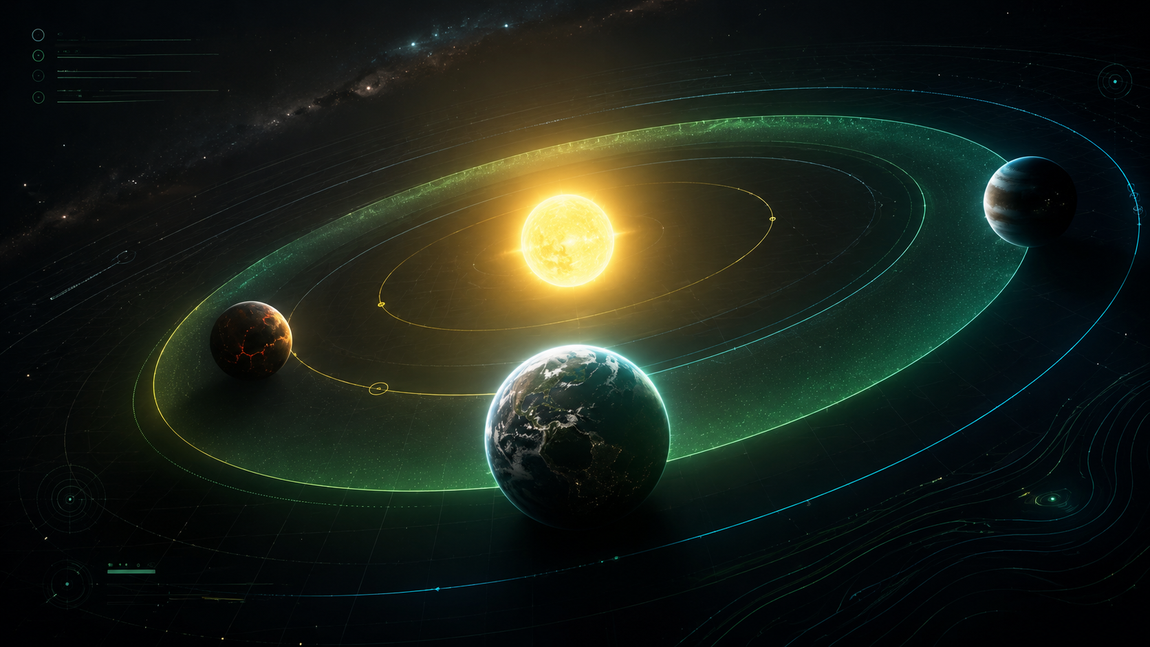 Habitable zone exoplanet diagram hero image